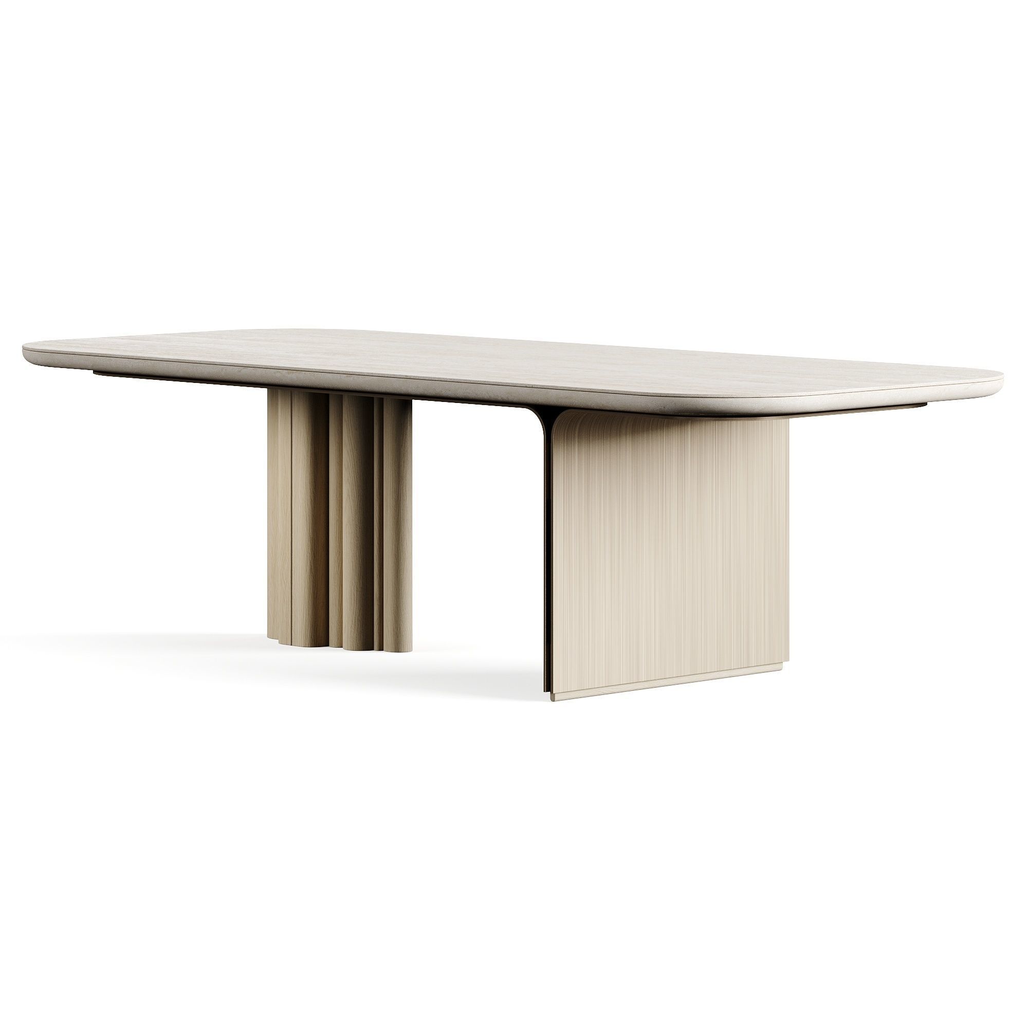 LuxLucia Casa OASIS V280DT1 Dining Table 3D model_4