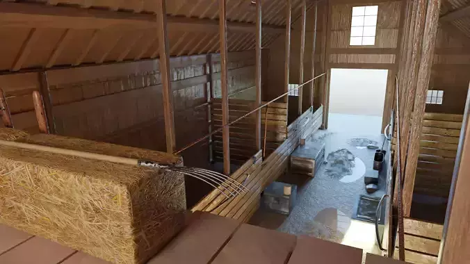 Barn Interior 