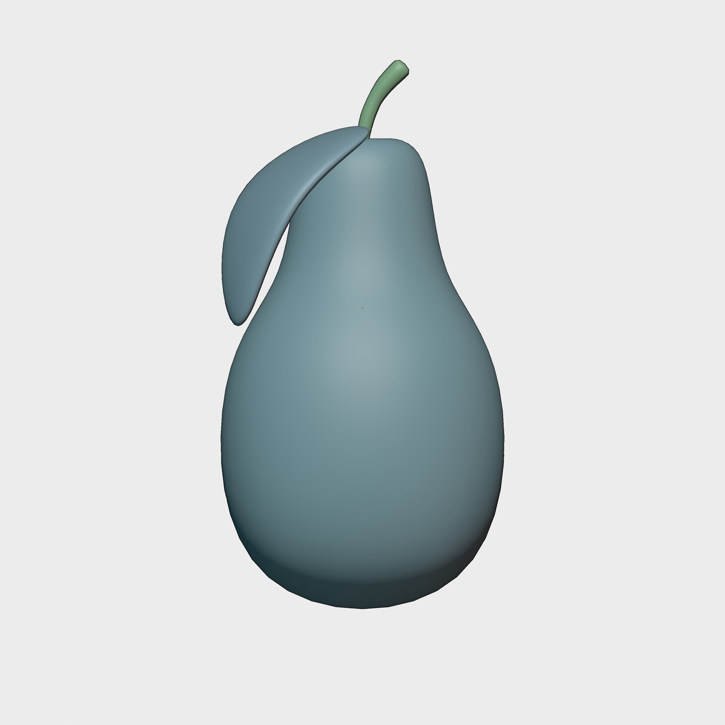 avocado 3D model_2