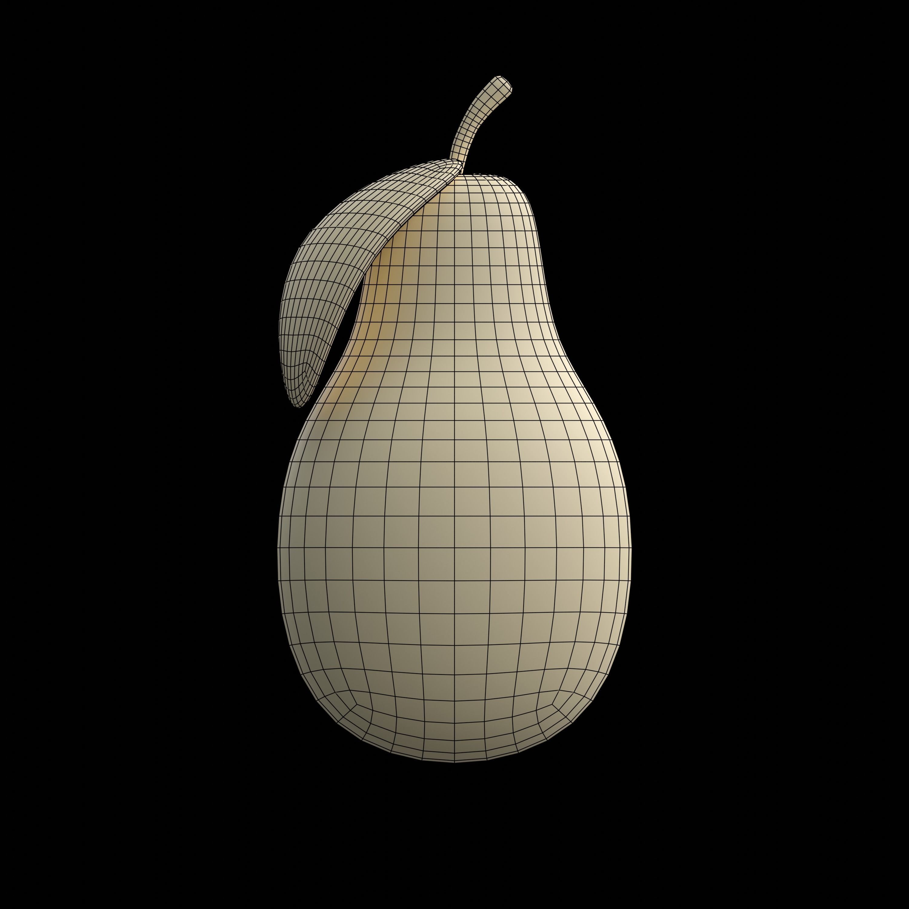 avocado 3D model_1