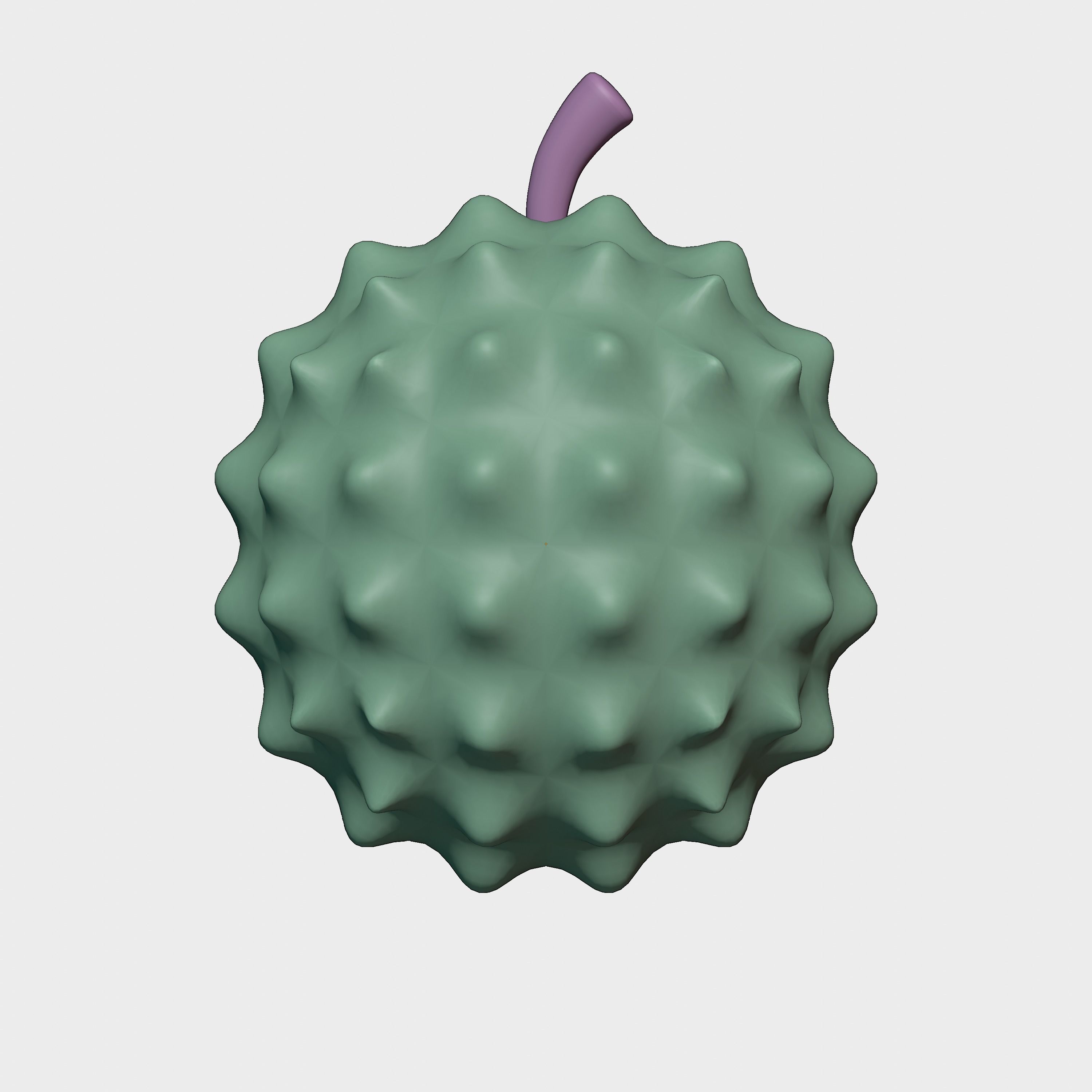 durian 3D model_2