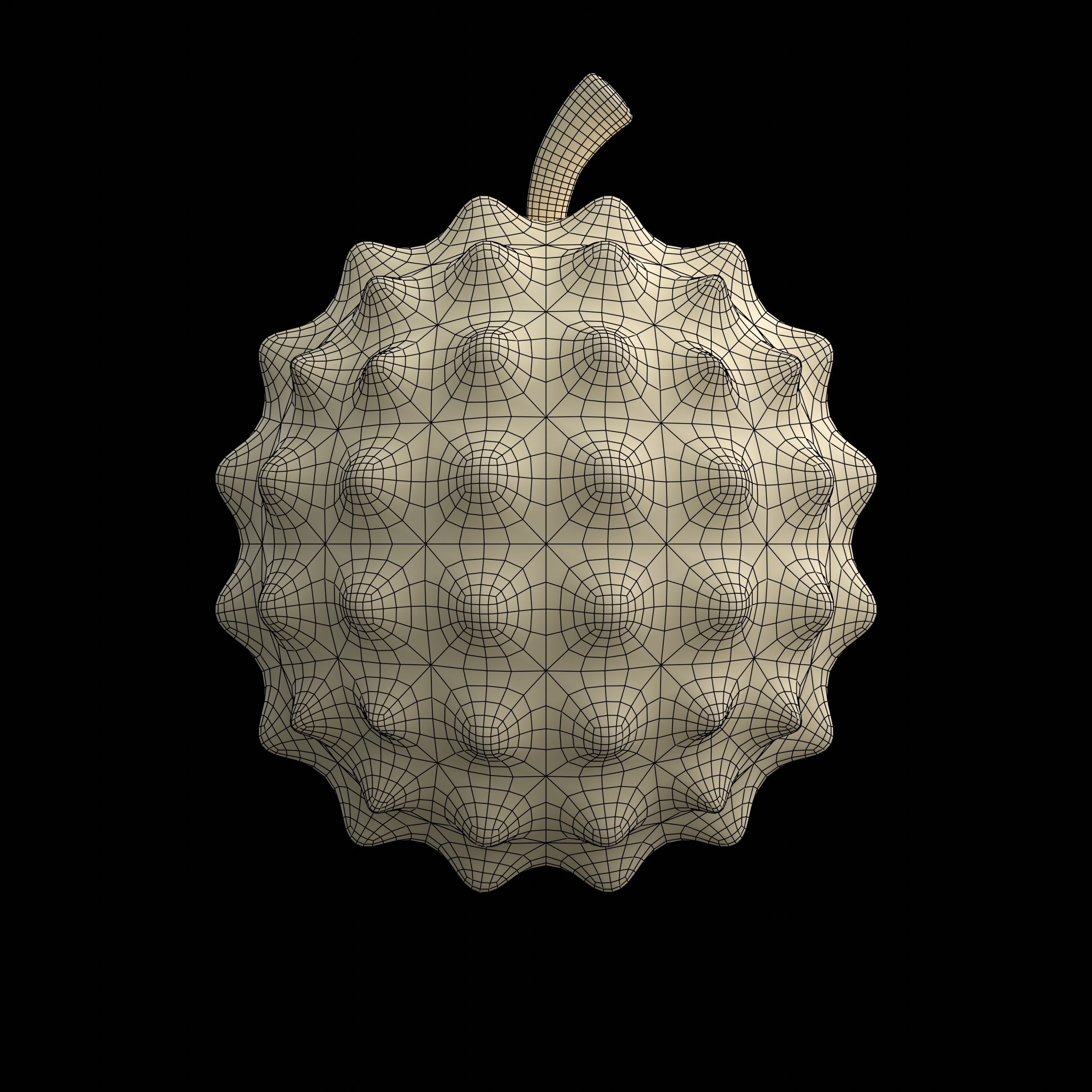 durian 3D model_1
