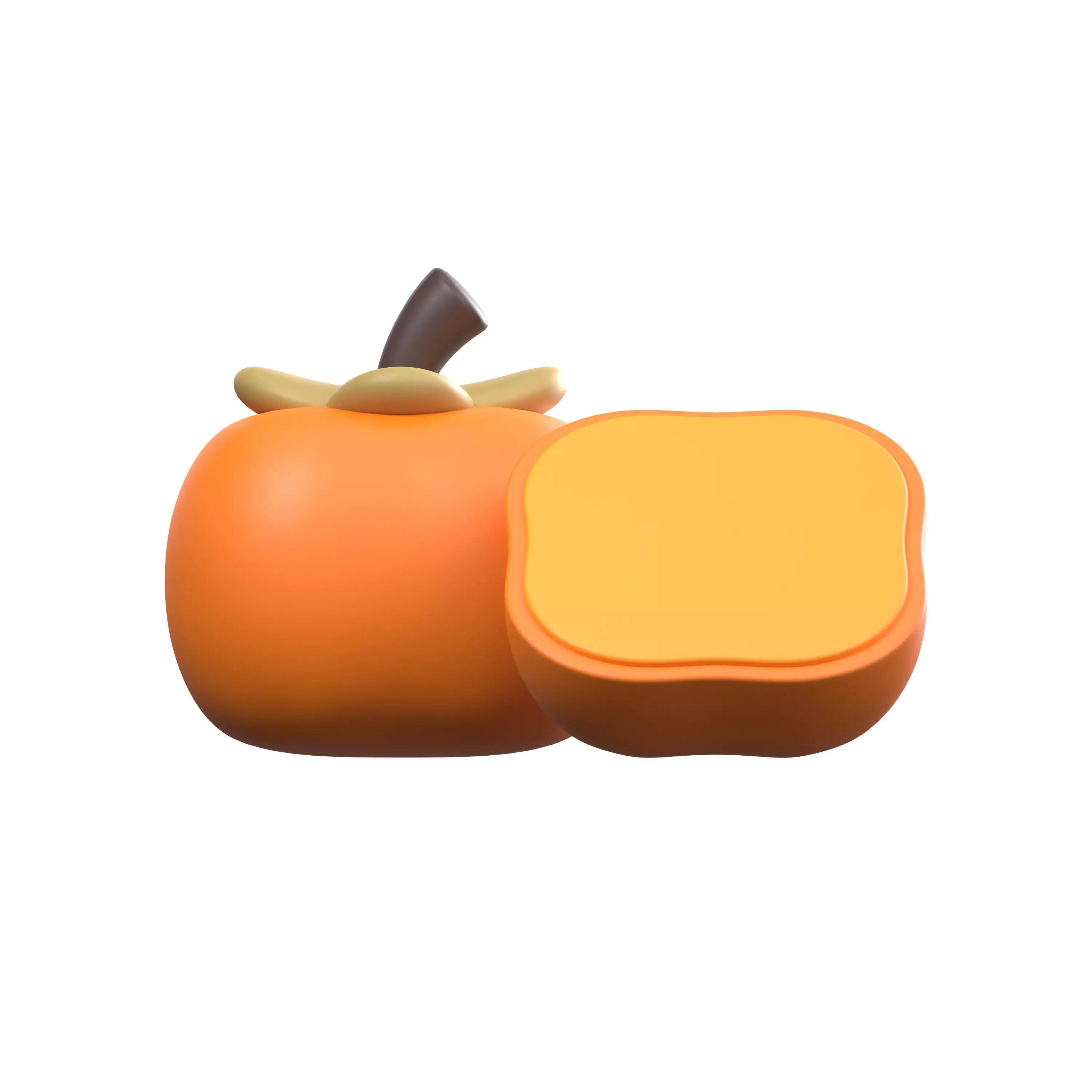 fuyu persimmon  3D model_0
