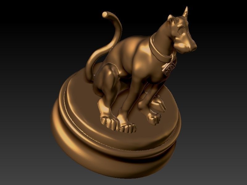 Scooby 3D print model_4