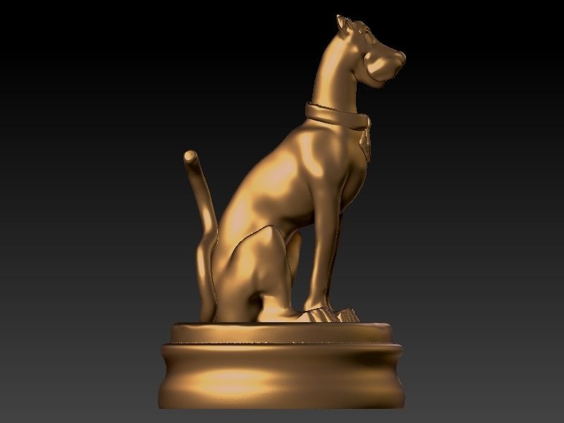 Scooby 3D print model_3