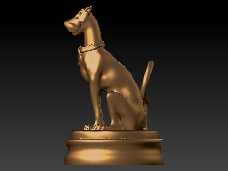 Scooby 3D print model_1
