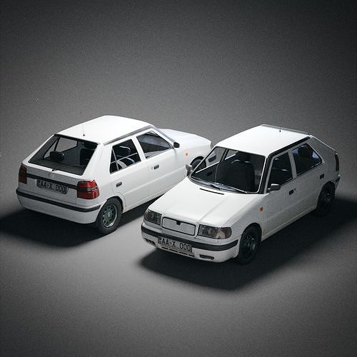Skoda Felicia 3d Model 3D model