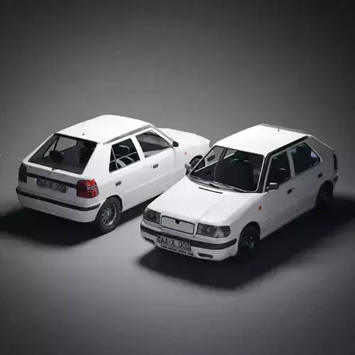 Skoda Felicia 3d Model 3D model