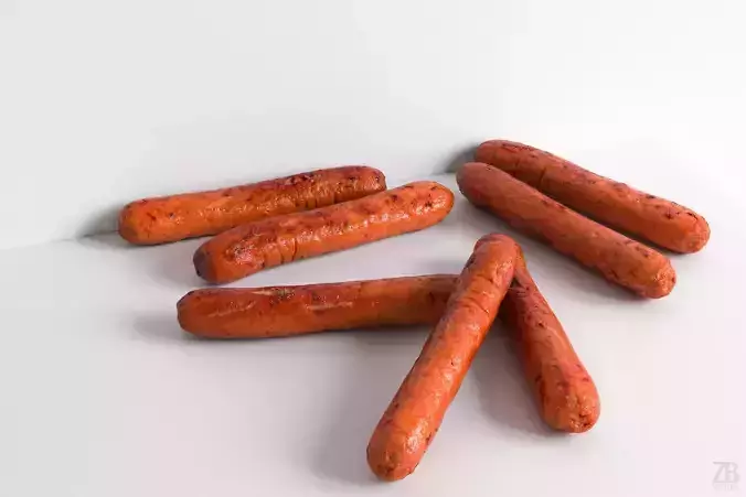 Sausage 3D model