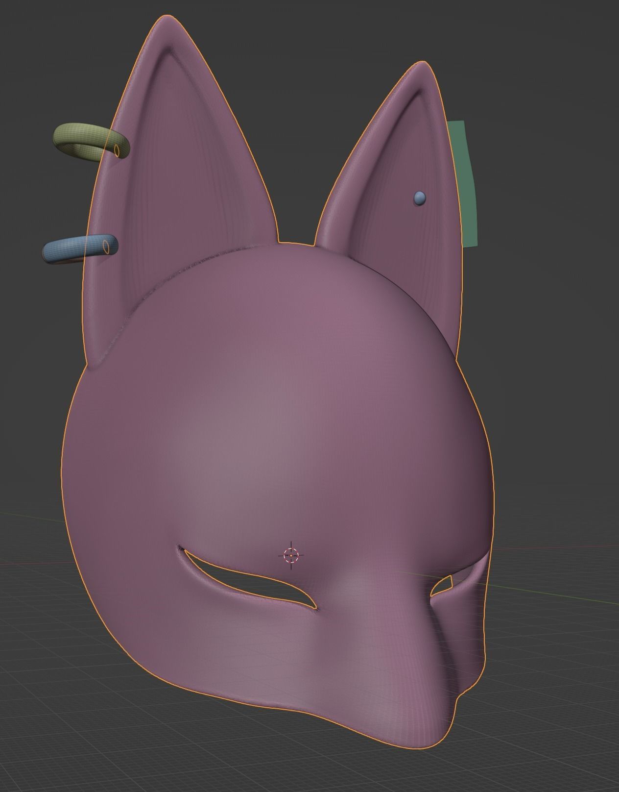 MAHOU SHOUJO NI AKOGARETE mask GUSHING OVER MAGICAL GIRLS 3D print model_1