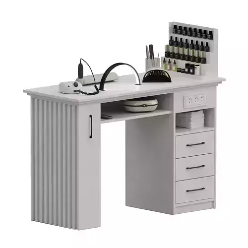 Manicure table ARM-1 Low-poly 3D model