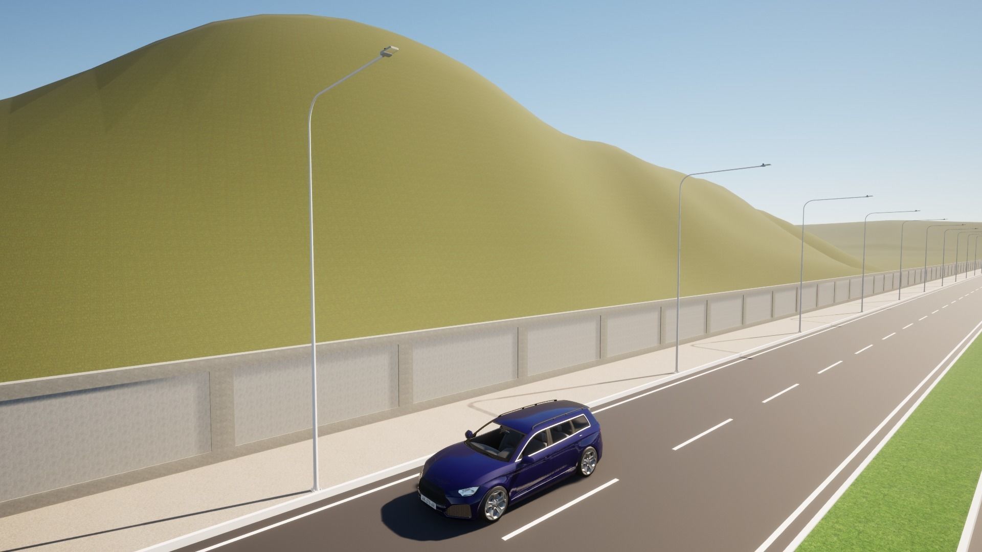 Light Pole - Lamp Post 14 3D model_9