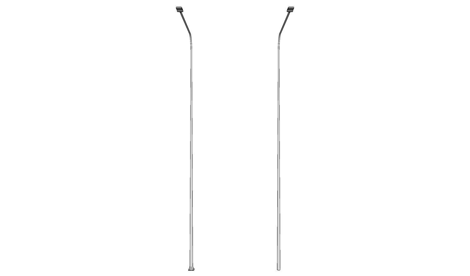 Light Pole - Lamp Post 14 3D model_2