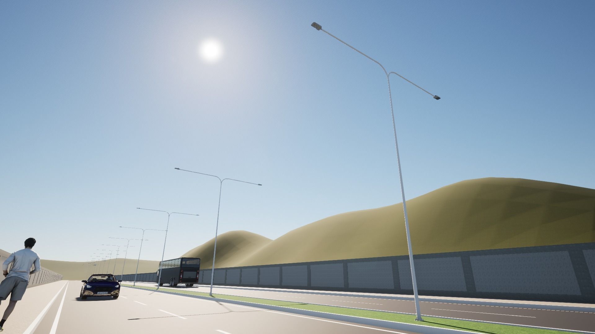 Light Pole - Lamp Post 15 3D model_11