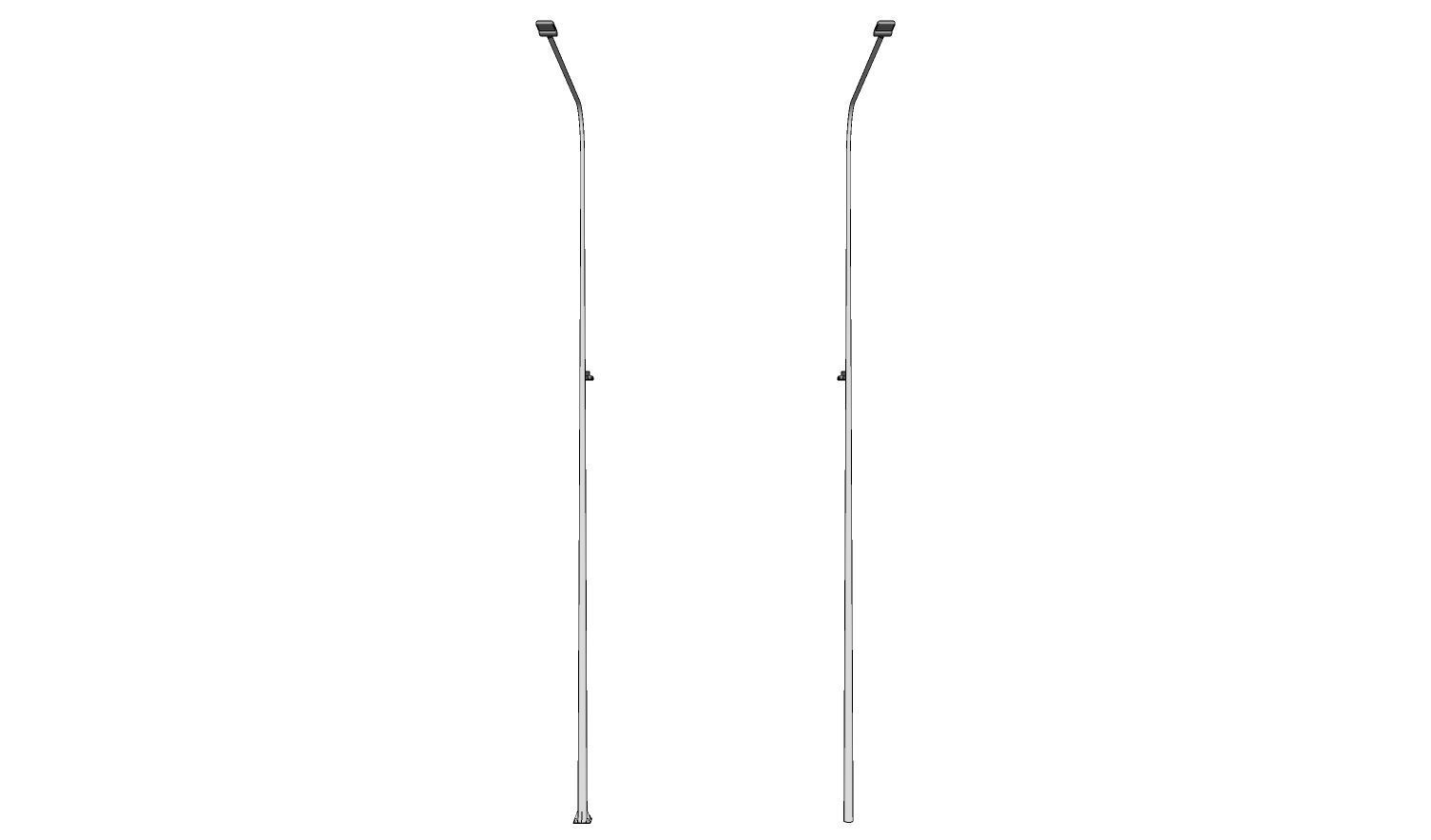 Light Pole - Lamp Post 16 3D model_2