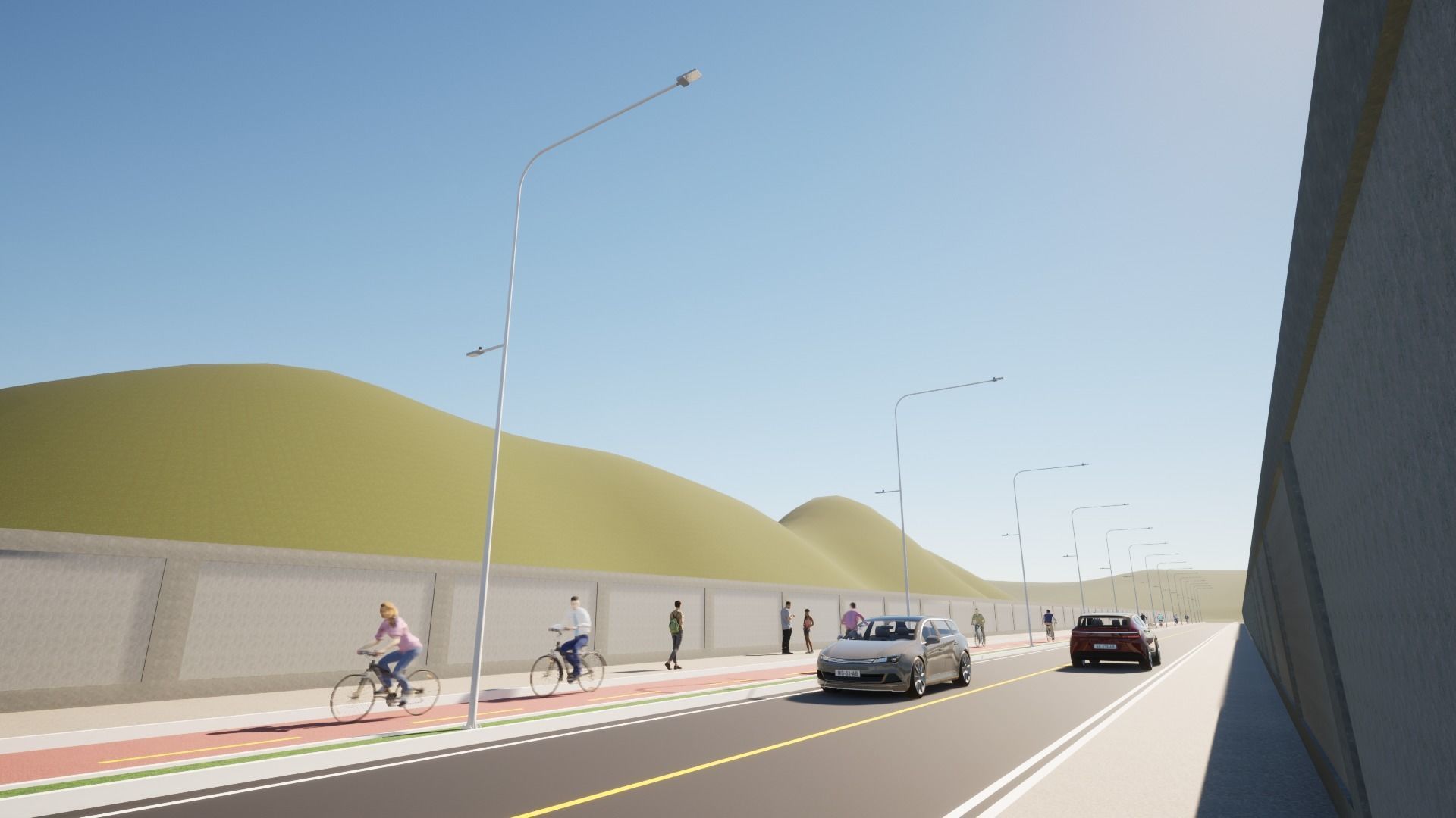 Light Pole - Lamp Post 16 3D model_13