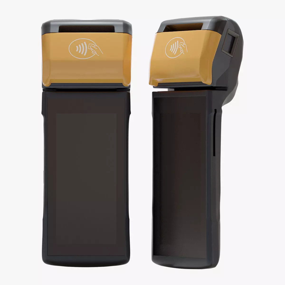 Sunmi P2 Credit Card Machine 3D model_0