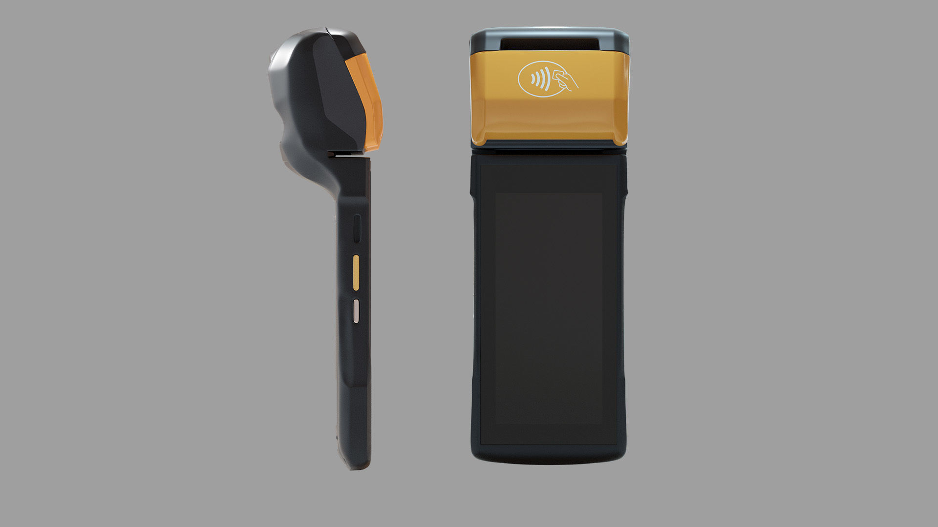 Sunmi P2 Credit Card Machine 3D model_4