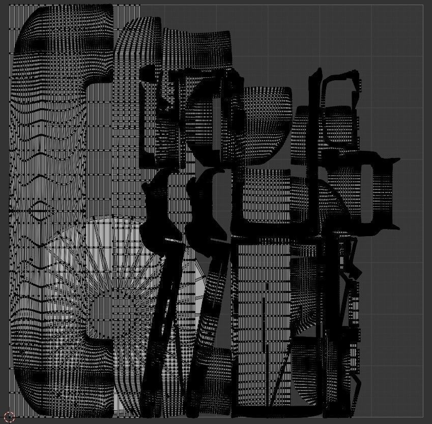 Sunmi P2 Credit Card Machine 3D model_5