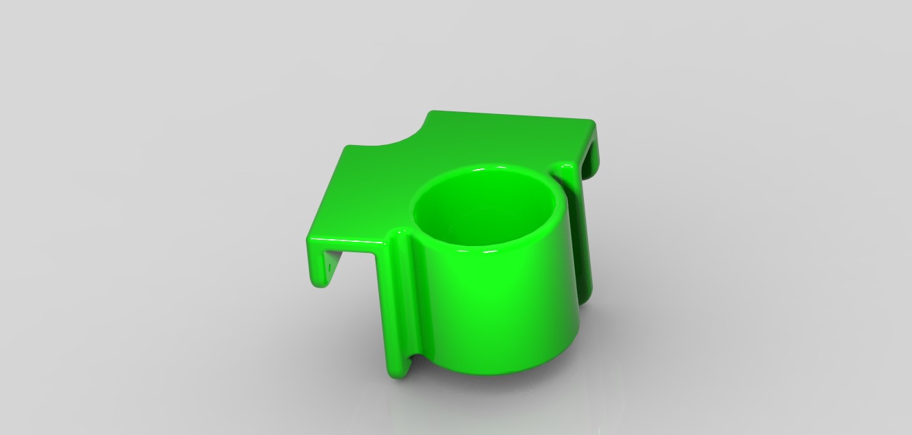 Pot holder for balconies 3D print model_4