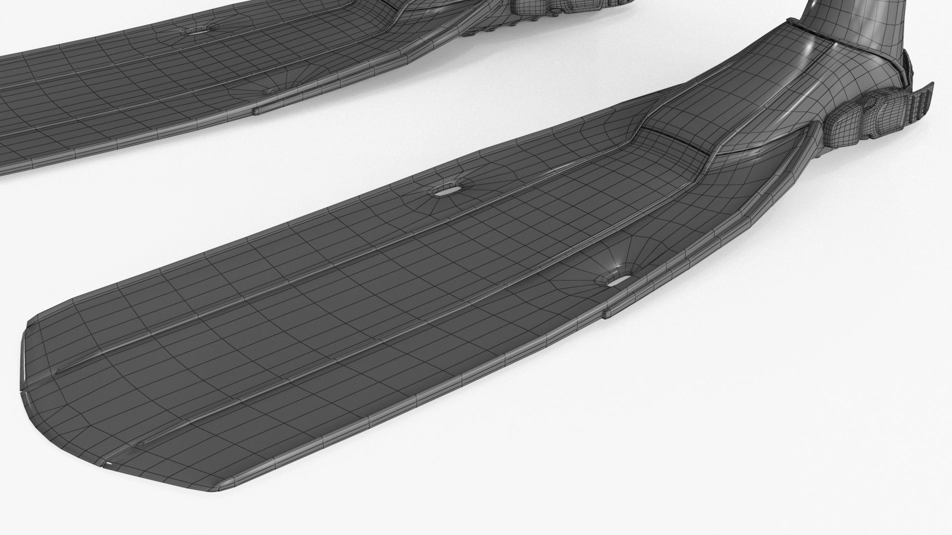 Sea Diver Low-poly 3D model_26