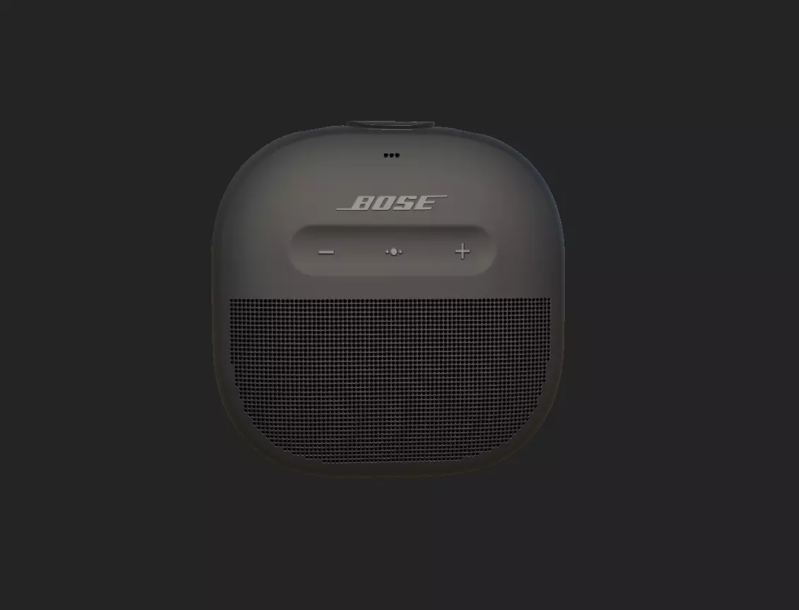 Black Bose Bluetooth Speaker 3D model