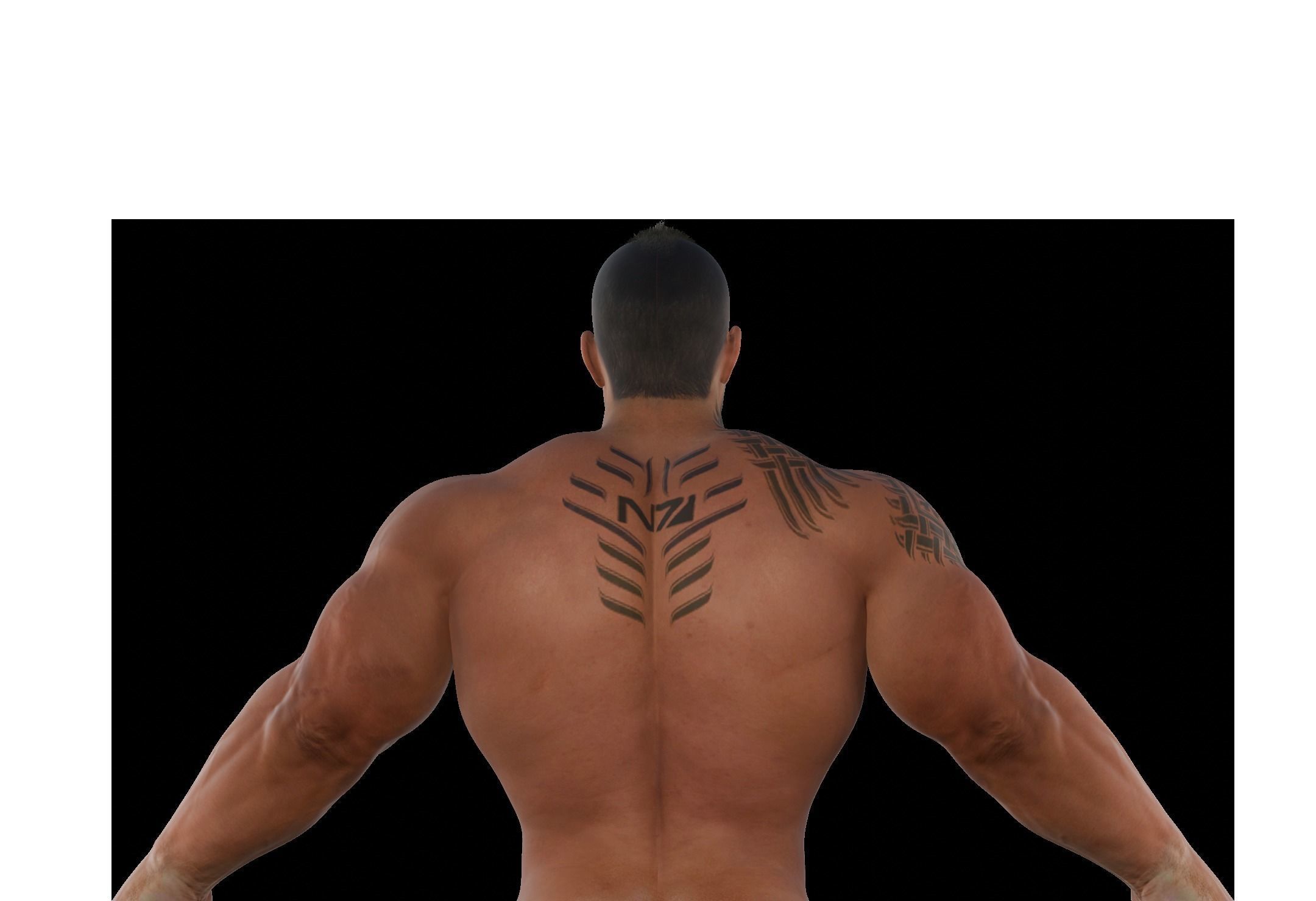 James V Low-poly 3D model_3