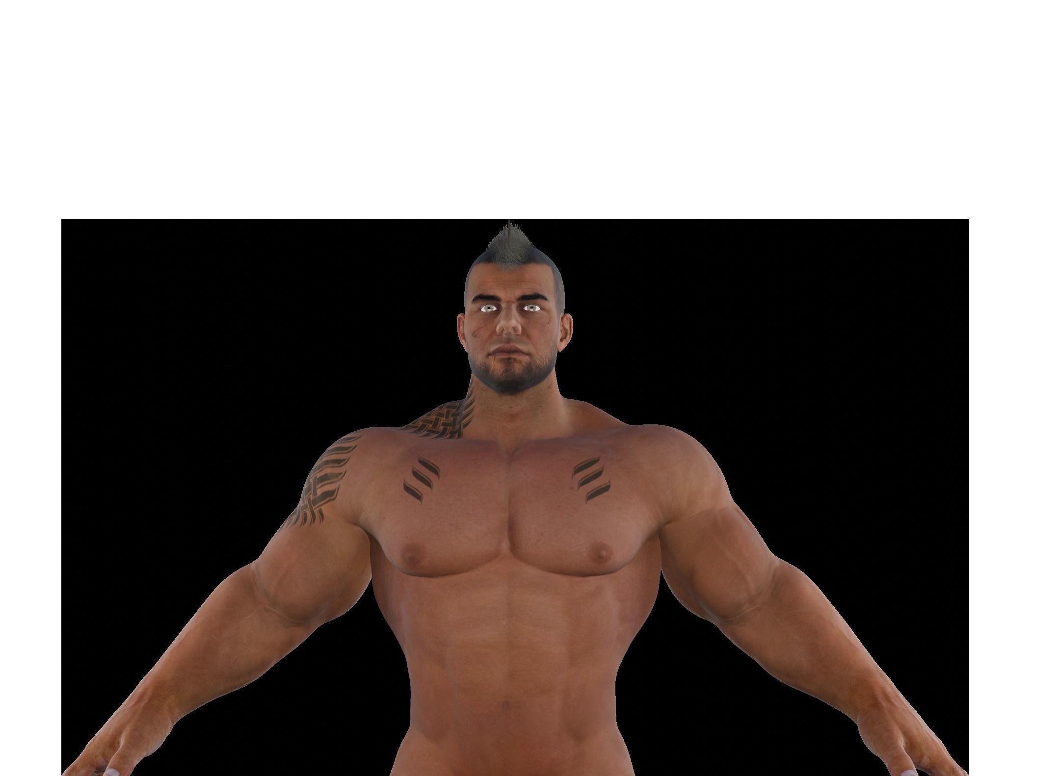 James V Low-poly 3D model_1