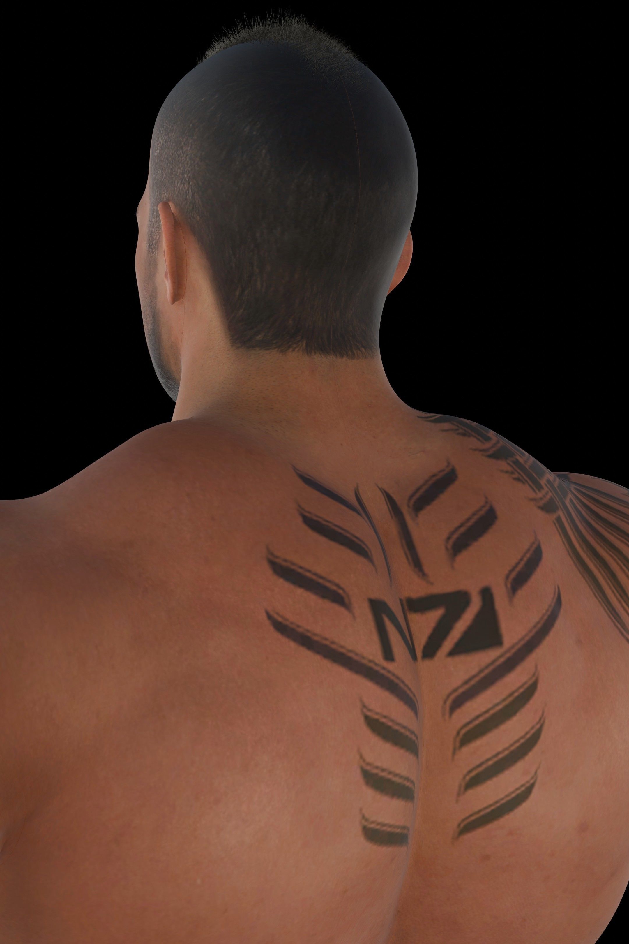 James V Low-poly 3D model_12