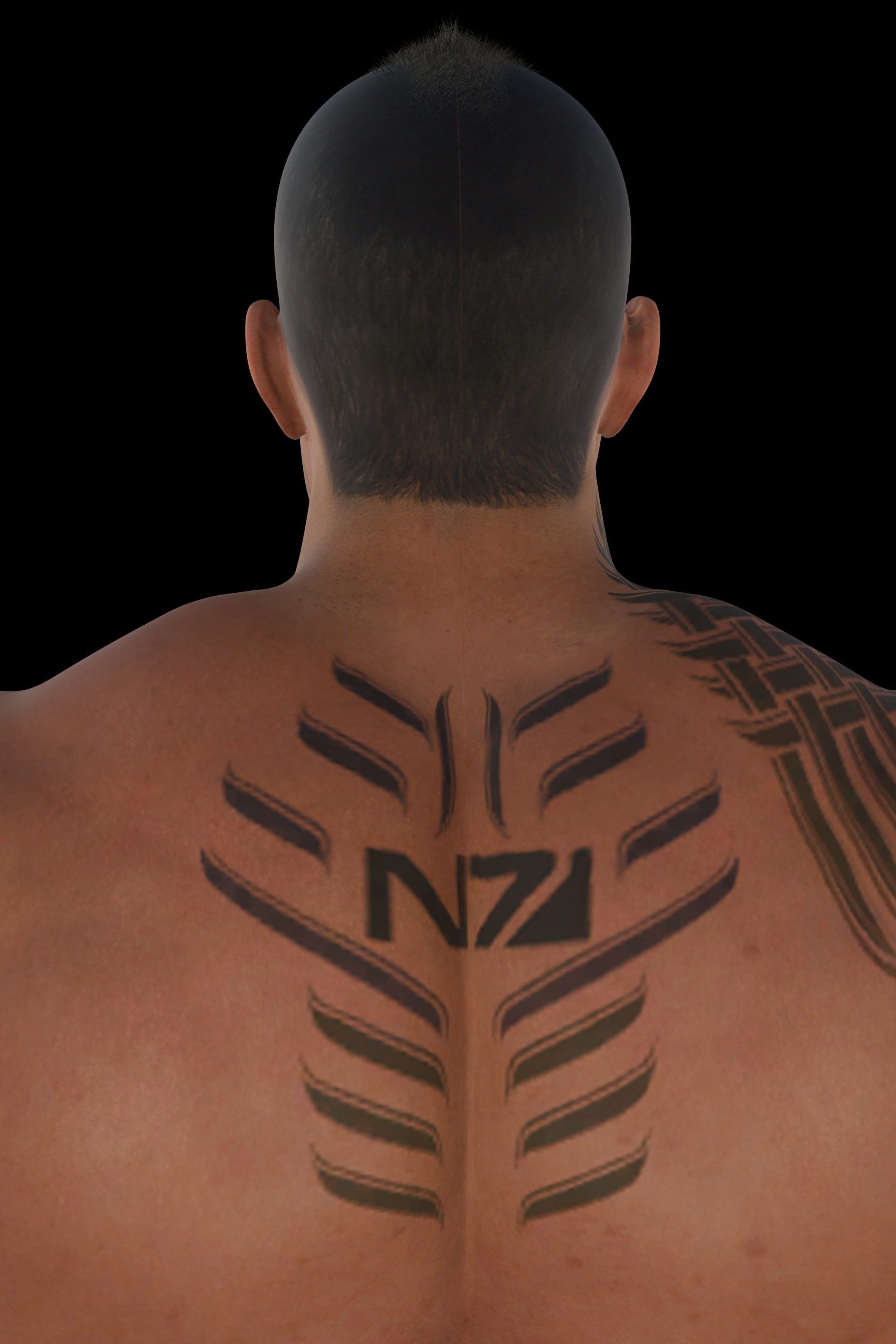 James V Low-poly 3D model_11