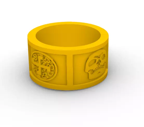 Argolla Exoterica Exoteric Ring SM 3D print model