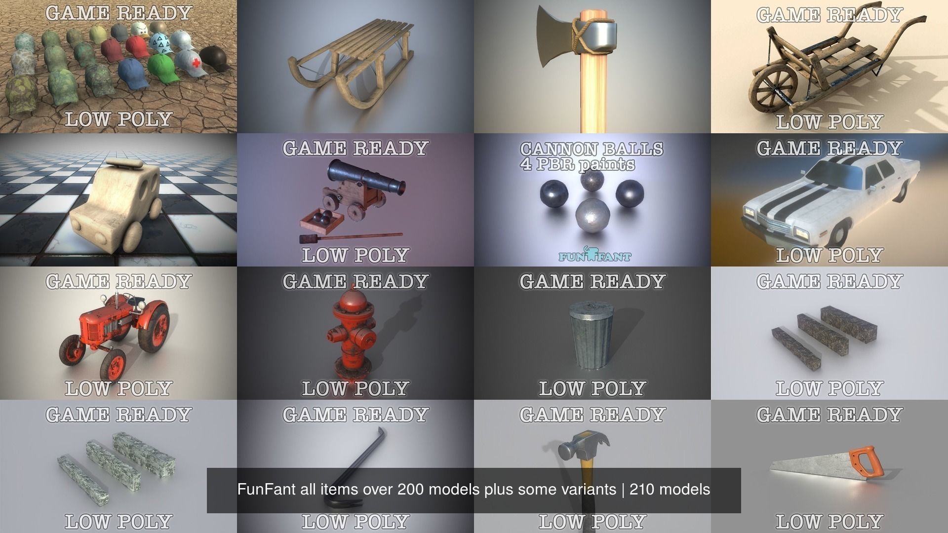 FunFant items over 200 models plus some variants 3D Model Collection_20