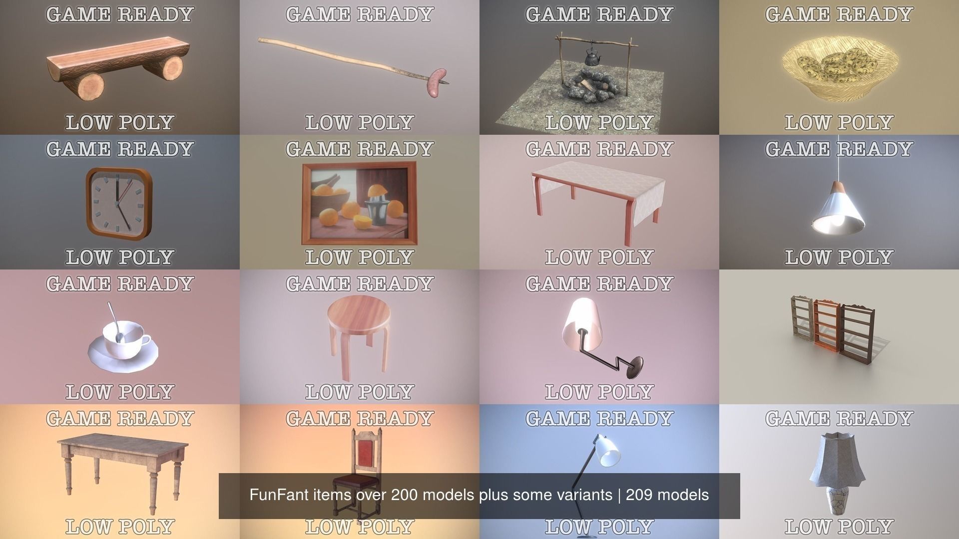 FunFant items over 200 models plus some variants 3D Model Collection_27