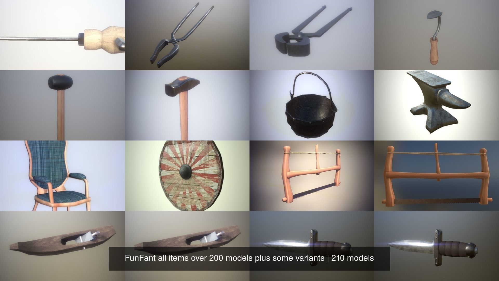 FunFant items over 200 models plus some variants 3D Model Collection_8