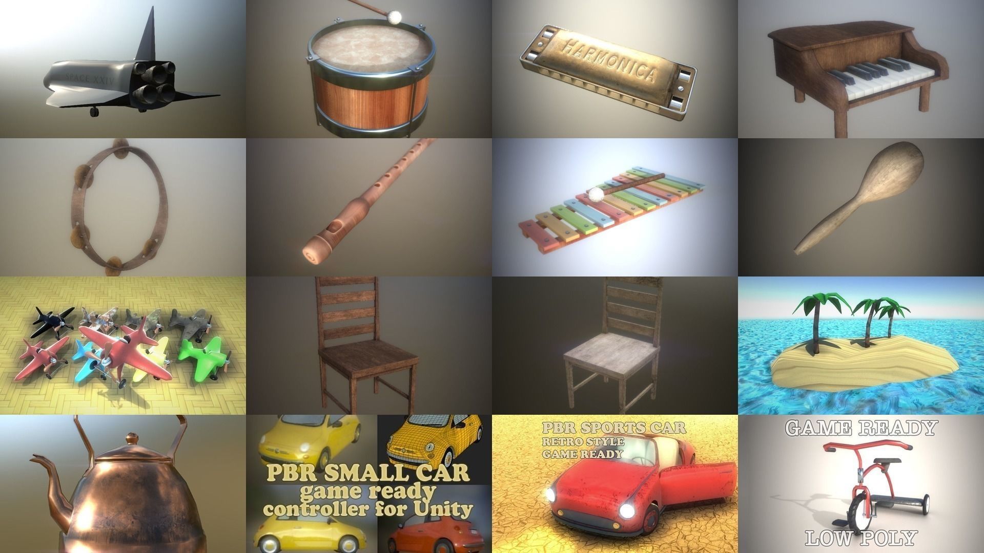 FunFant items over 200 models plus some variants 3D Model Collection_16