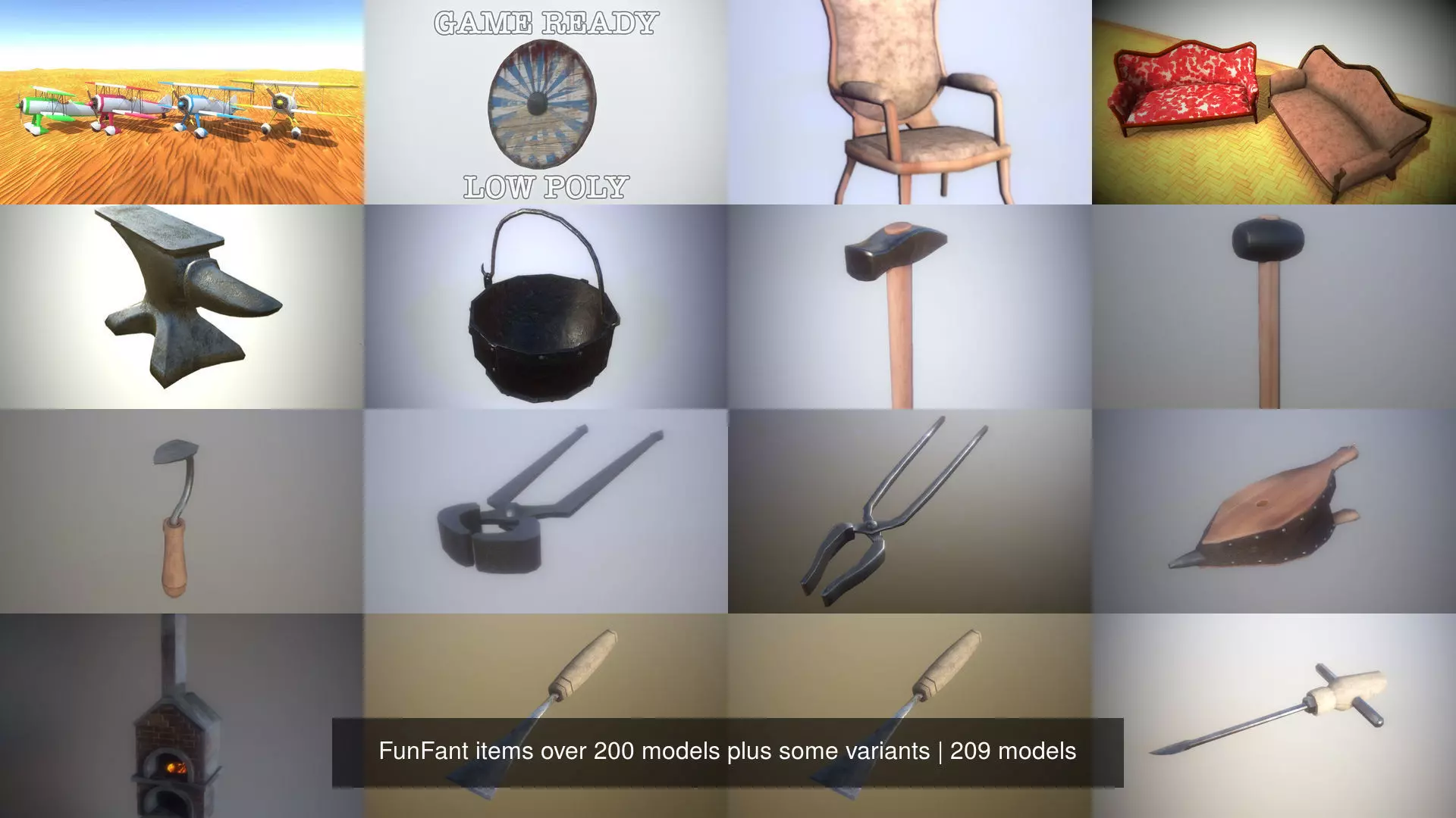 FunFant items over 200 models plus some variants 3D Model Collection_7