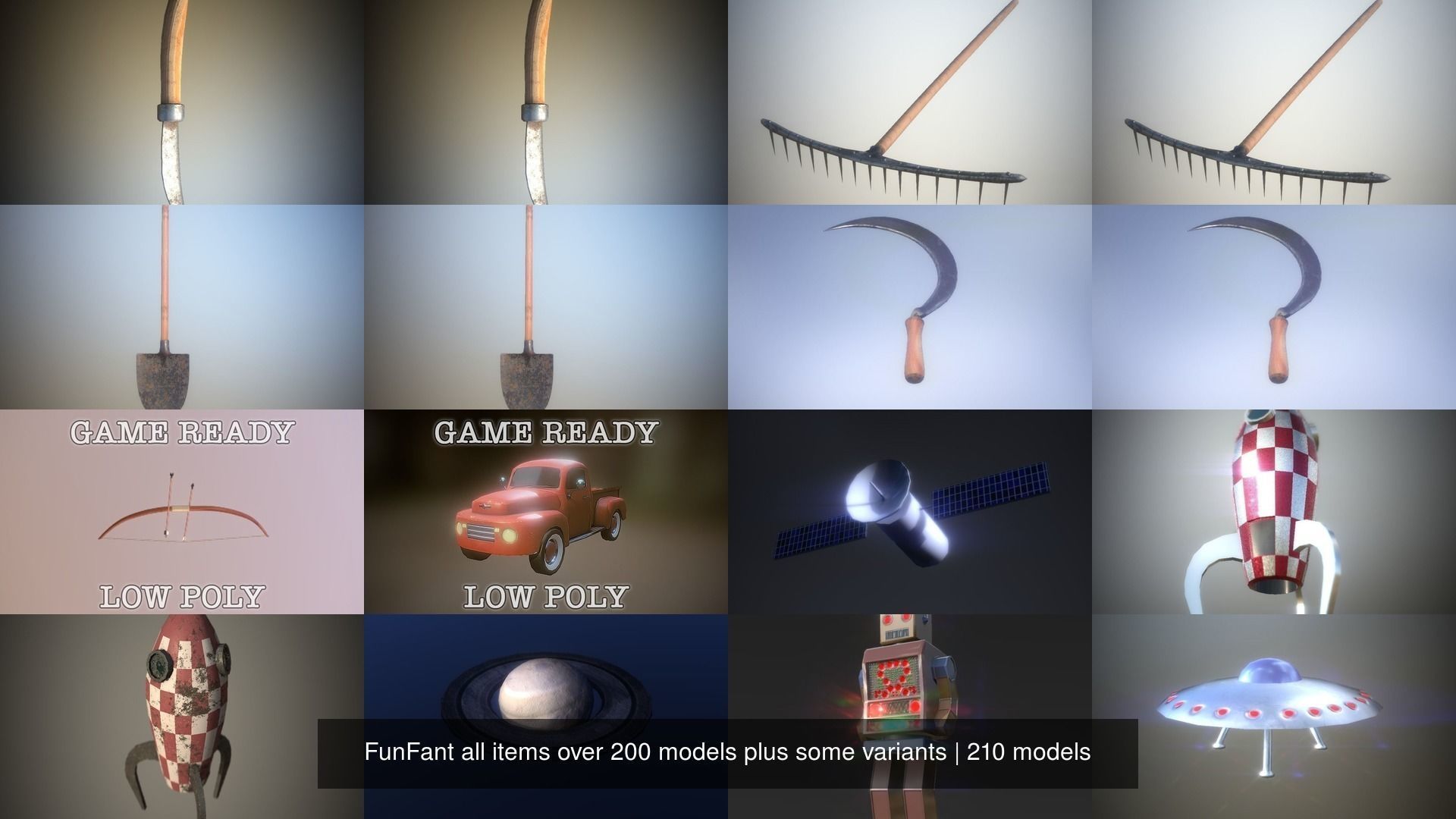 FunFant items over 200 models plus some variants 3D Model Collection_14