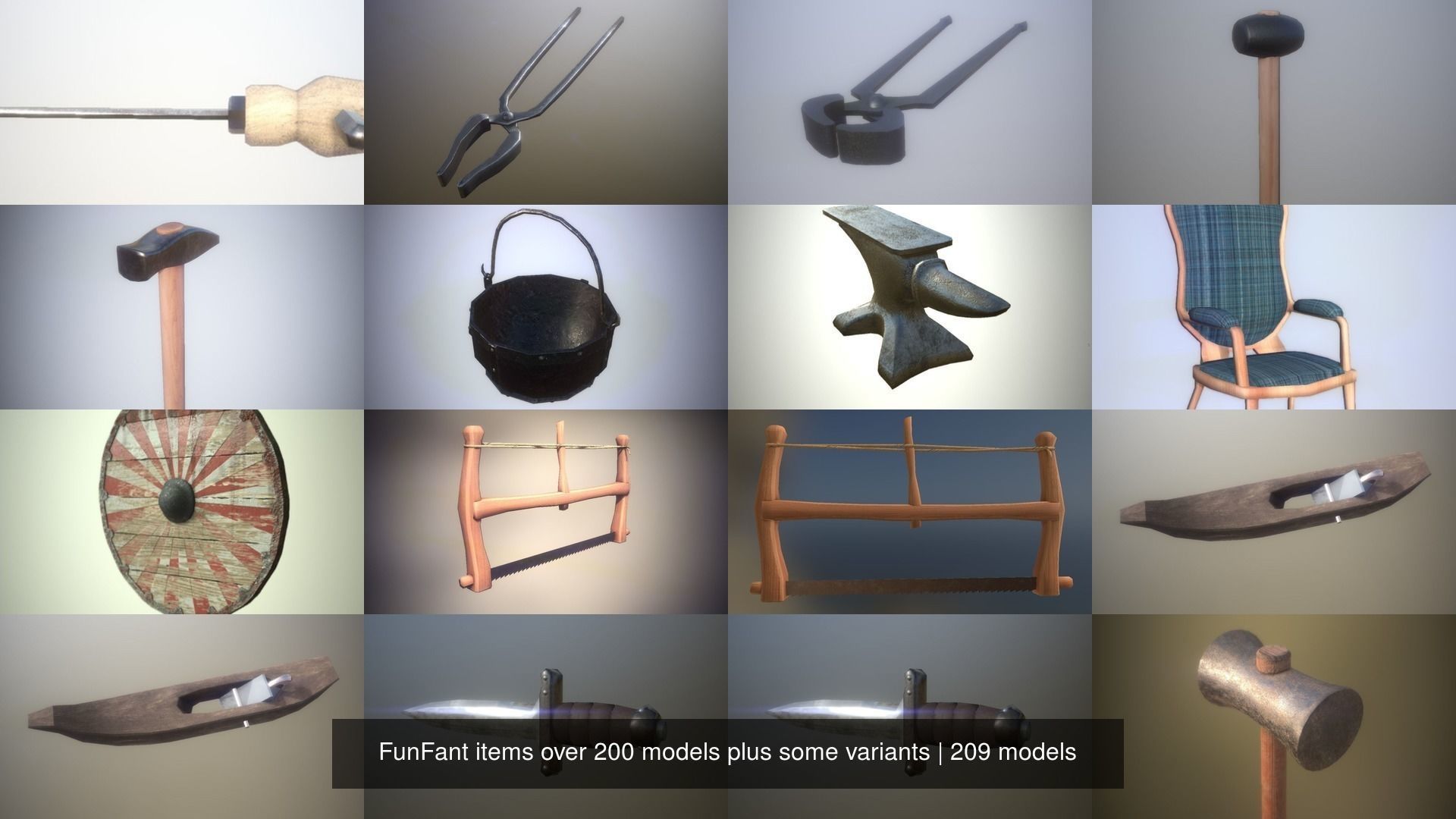 FunFant items over 200 models plus some variants 3D Model Collection_9
