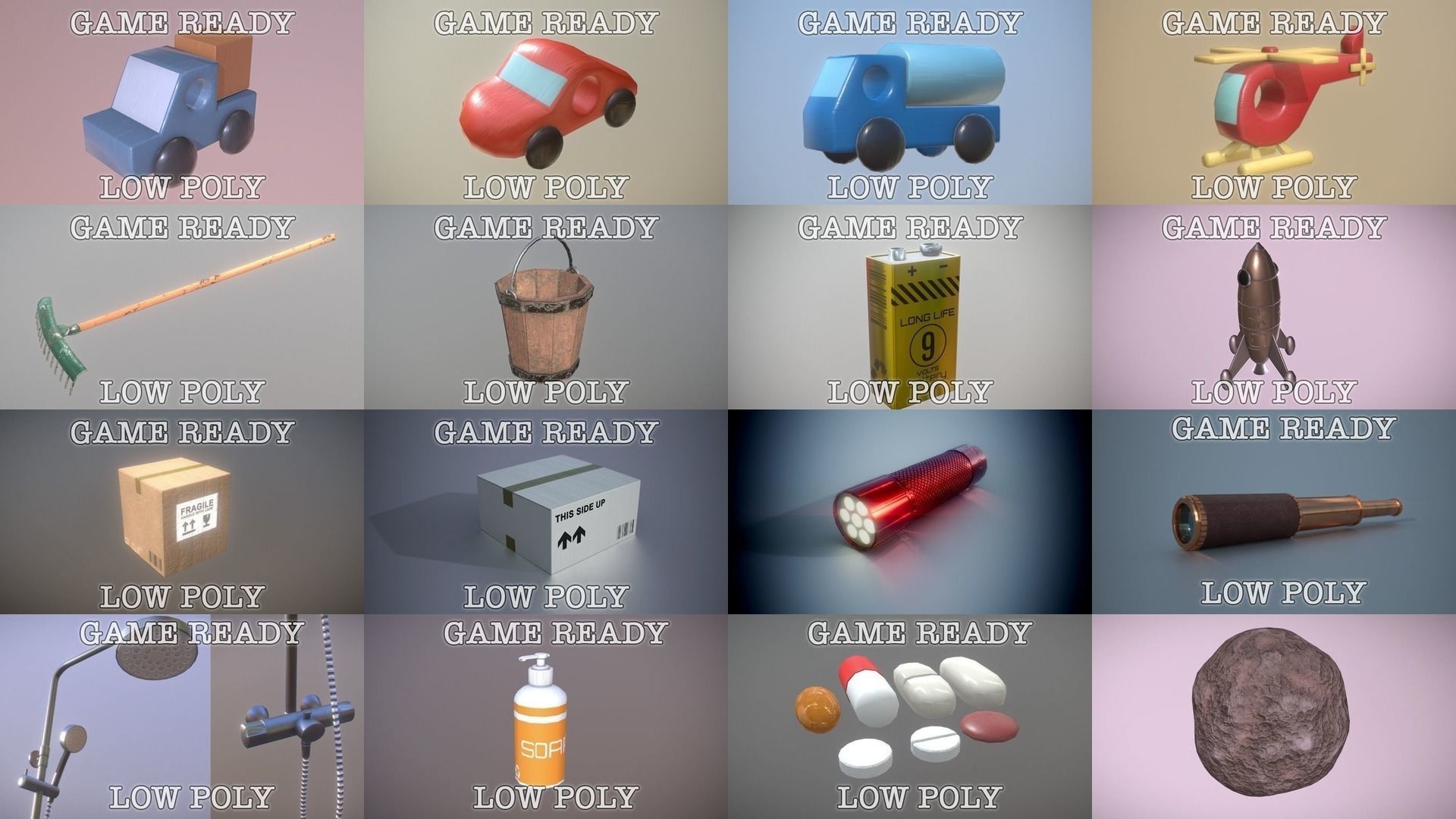 FunFant items over 200 models plus some variants 3D Model Collection_31