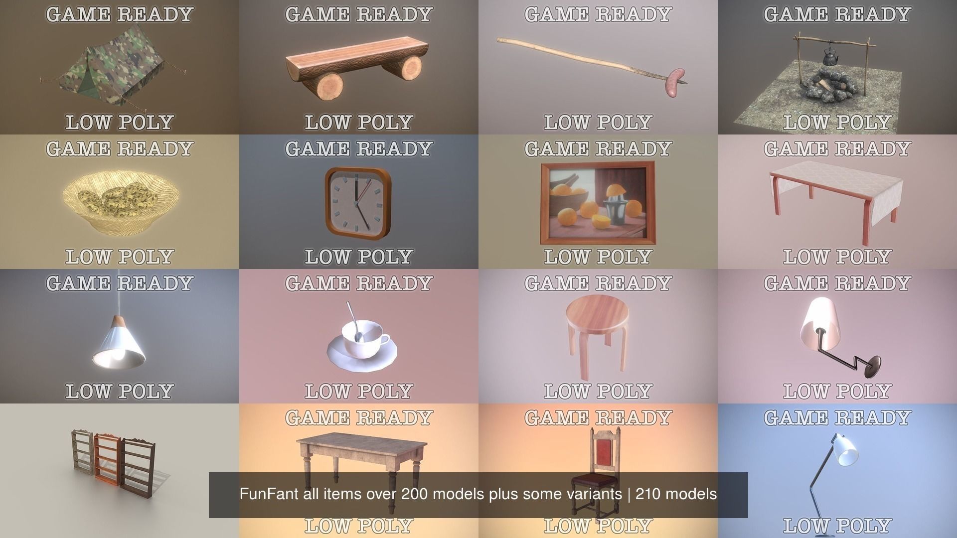 FunFant items over 200 models plus some variants 3D Model Collection_26