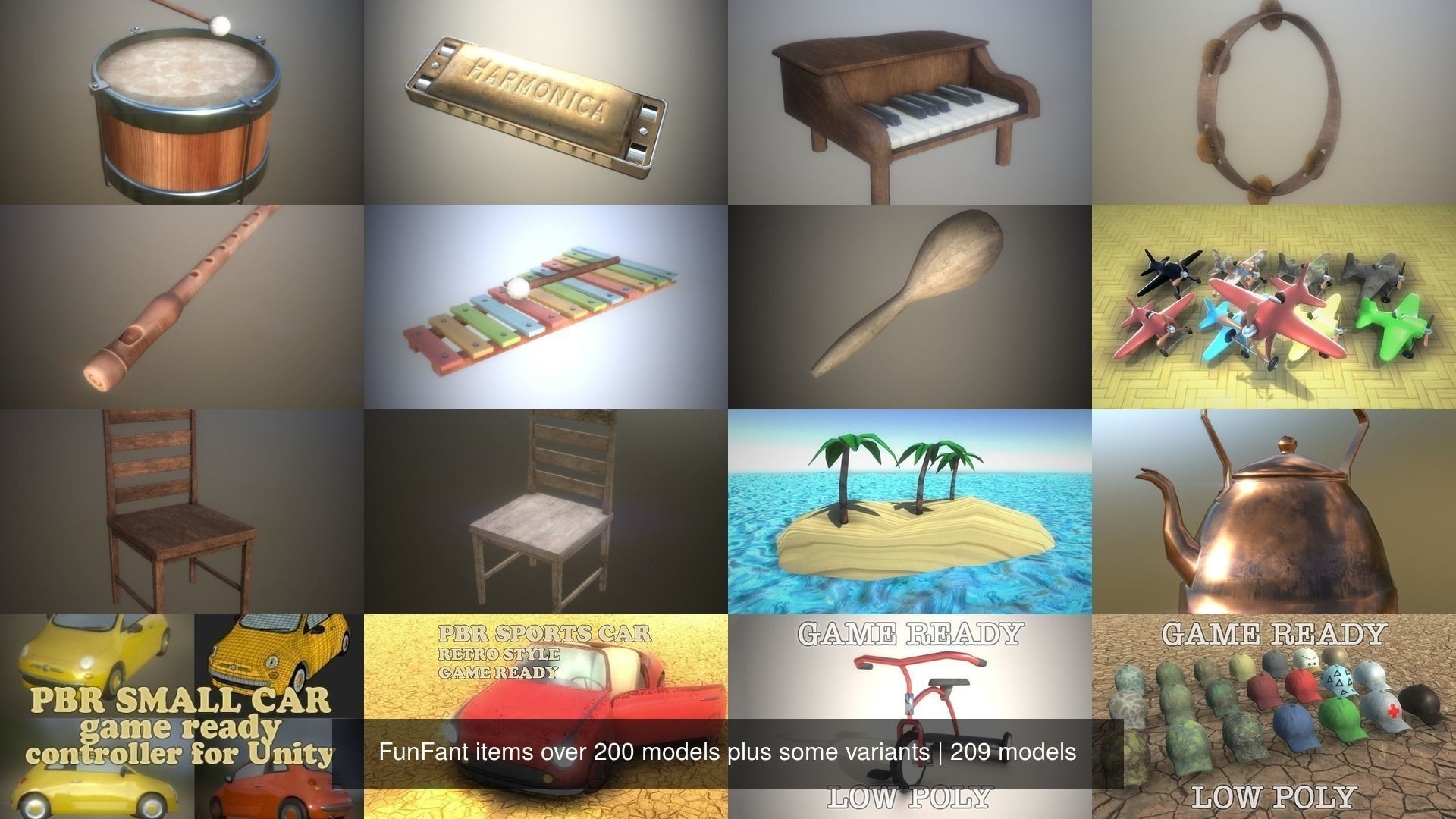 FunFant items over 200 models plus some variants 3D Model Collection_18