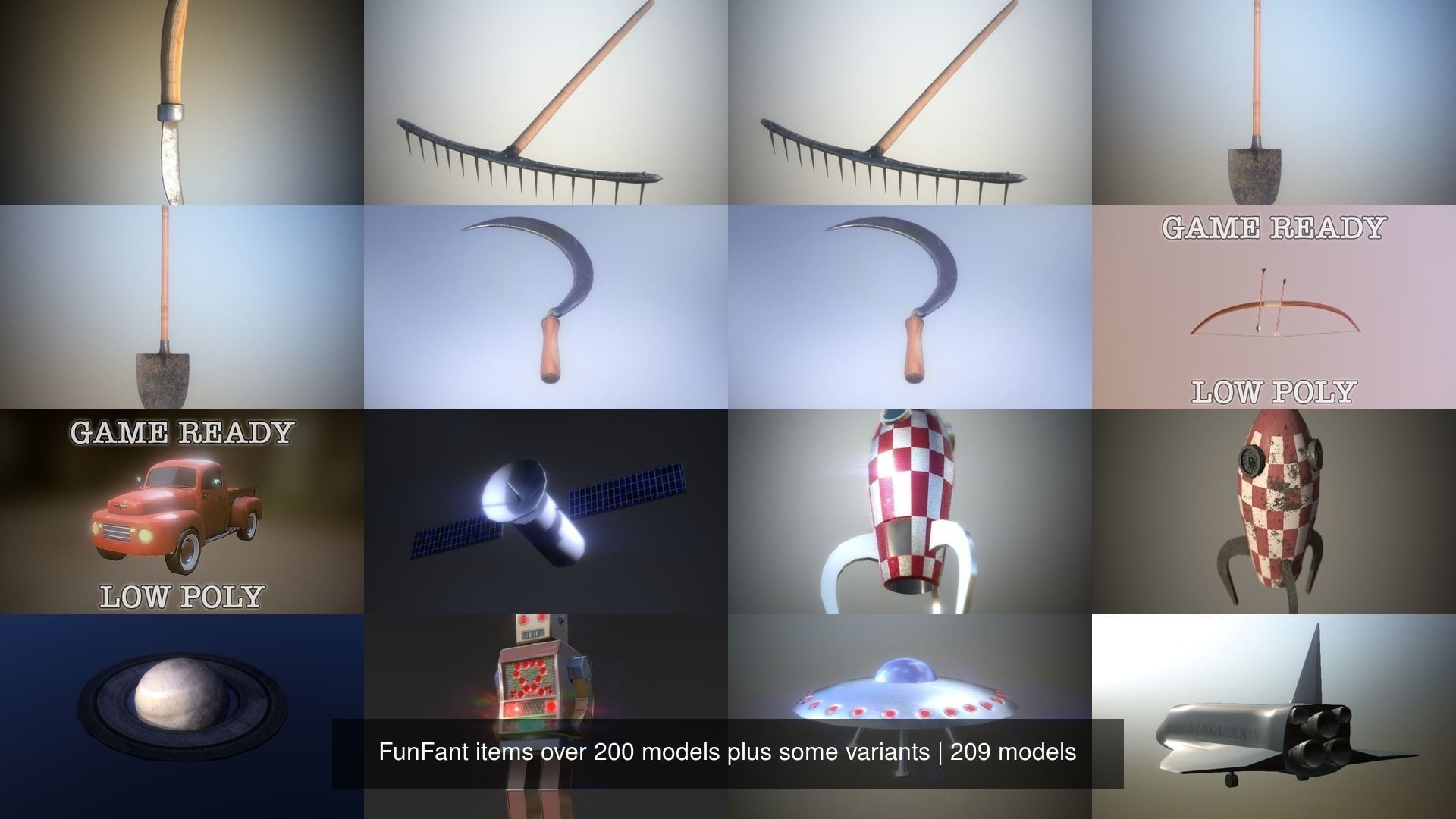 FunFant items over 200 models plus some variants 3D Model Collection_15