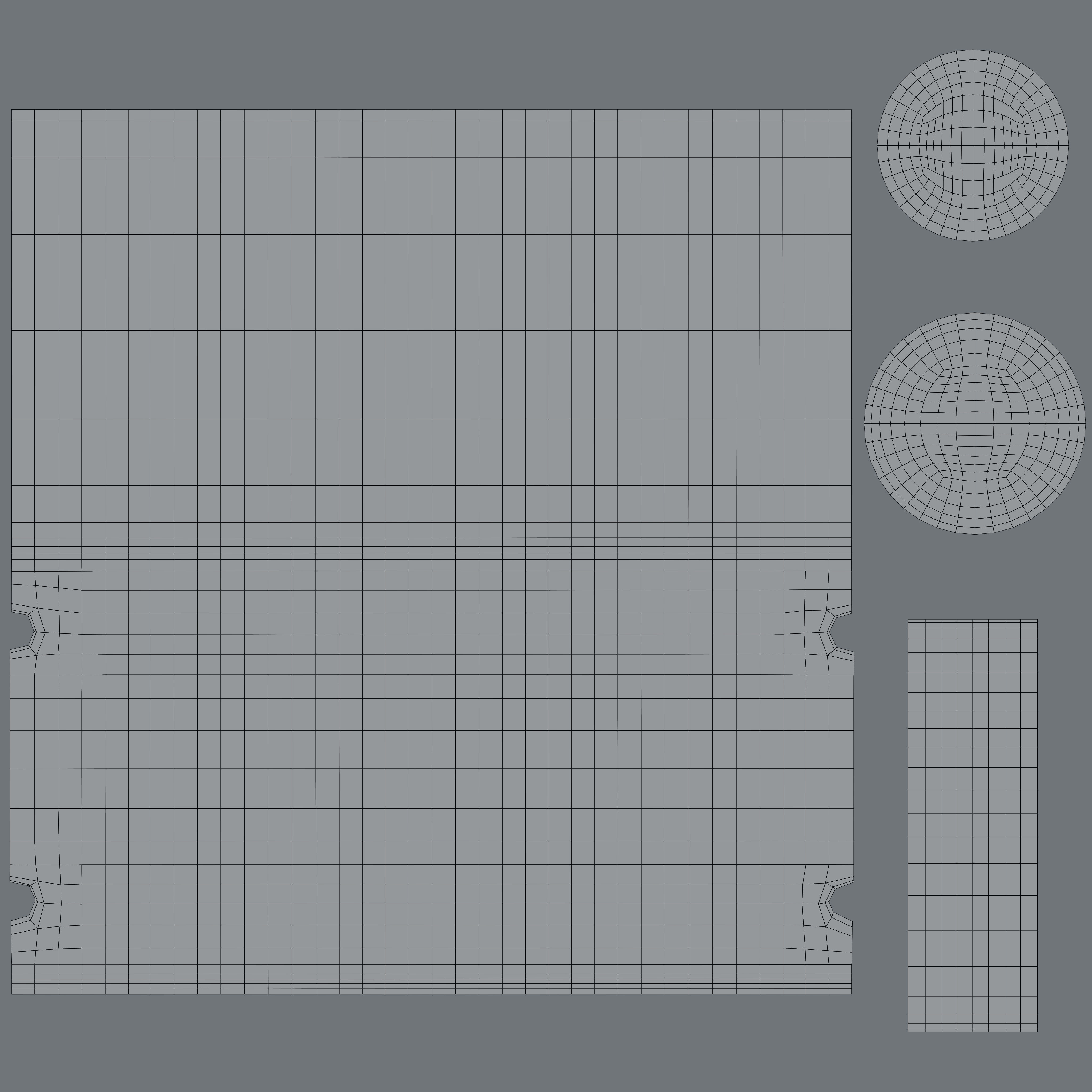 white glass 3d model  Free low-poly 3D model_6