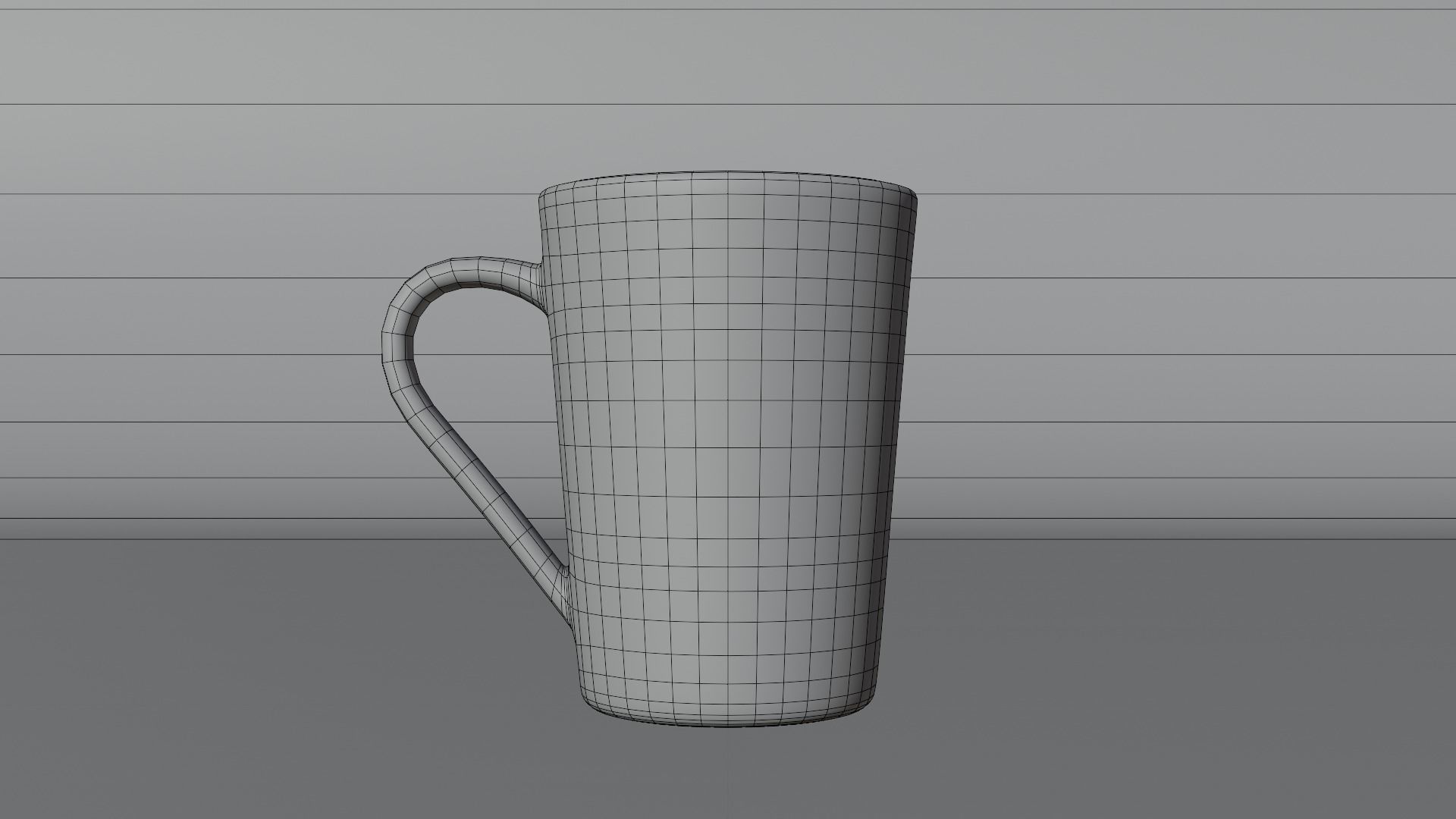 white glass 3d model  Free low-poly 3D model_2