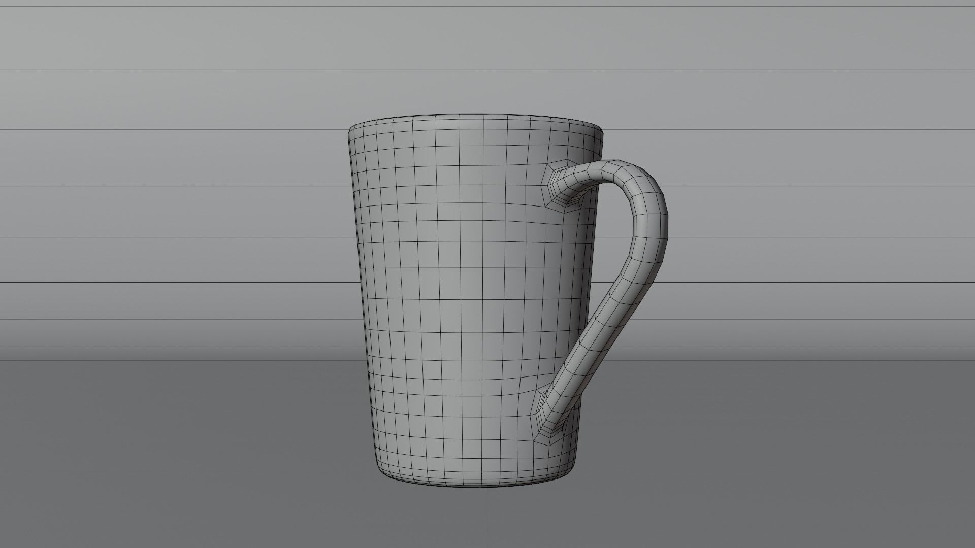 white glass 3d model  Free low-poly 3D model_3