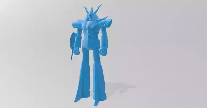 1975  BRAVE RAIDEEN full set model 3D print model