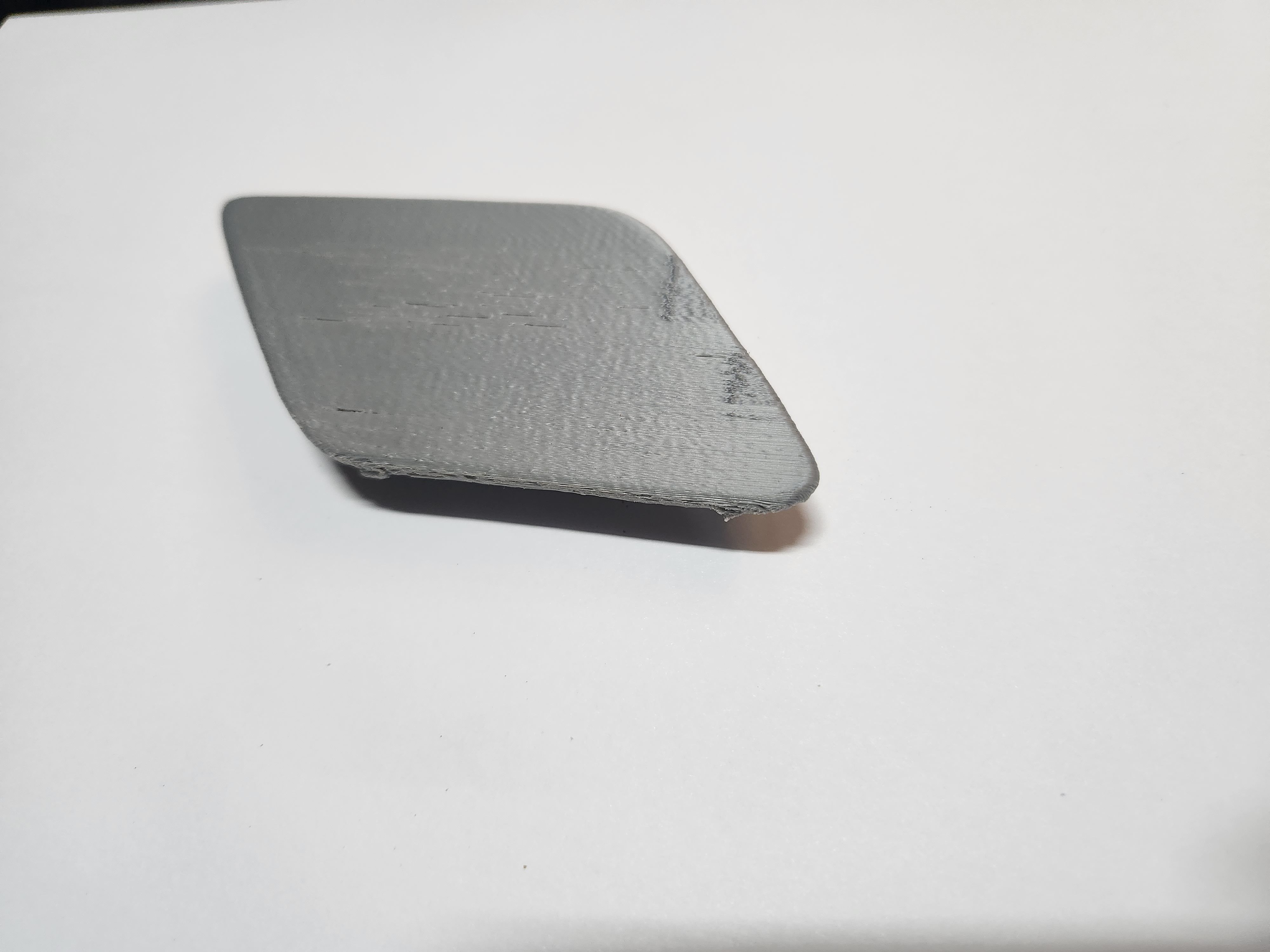 Mercedes W204 C-Class 2011-2014 Front Bumper Tow cover 3D print model_1