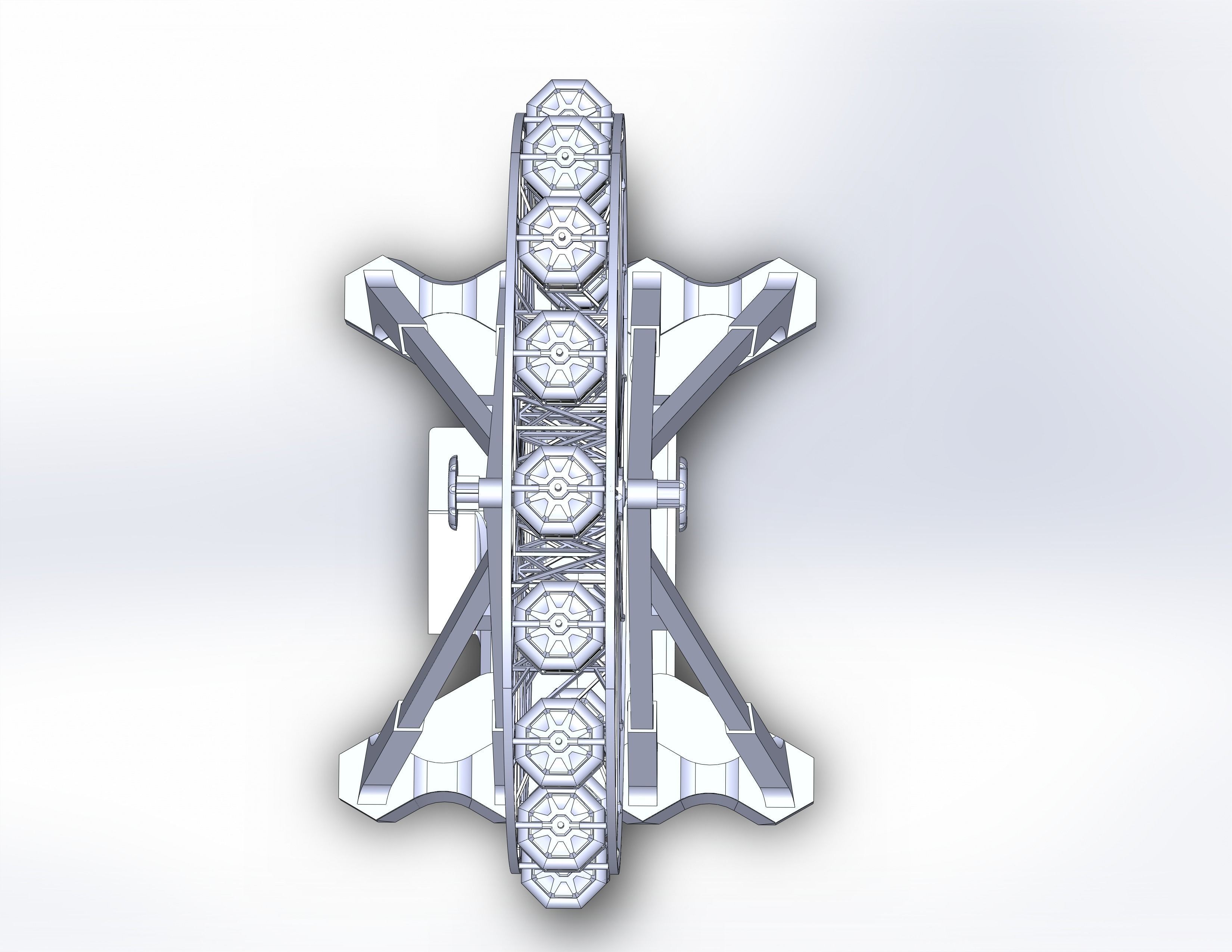 Ferris Wheel For 3D Print 3D print model_20