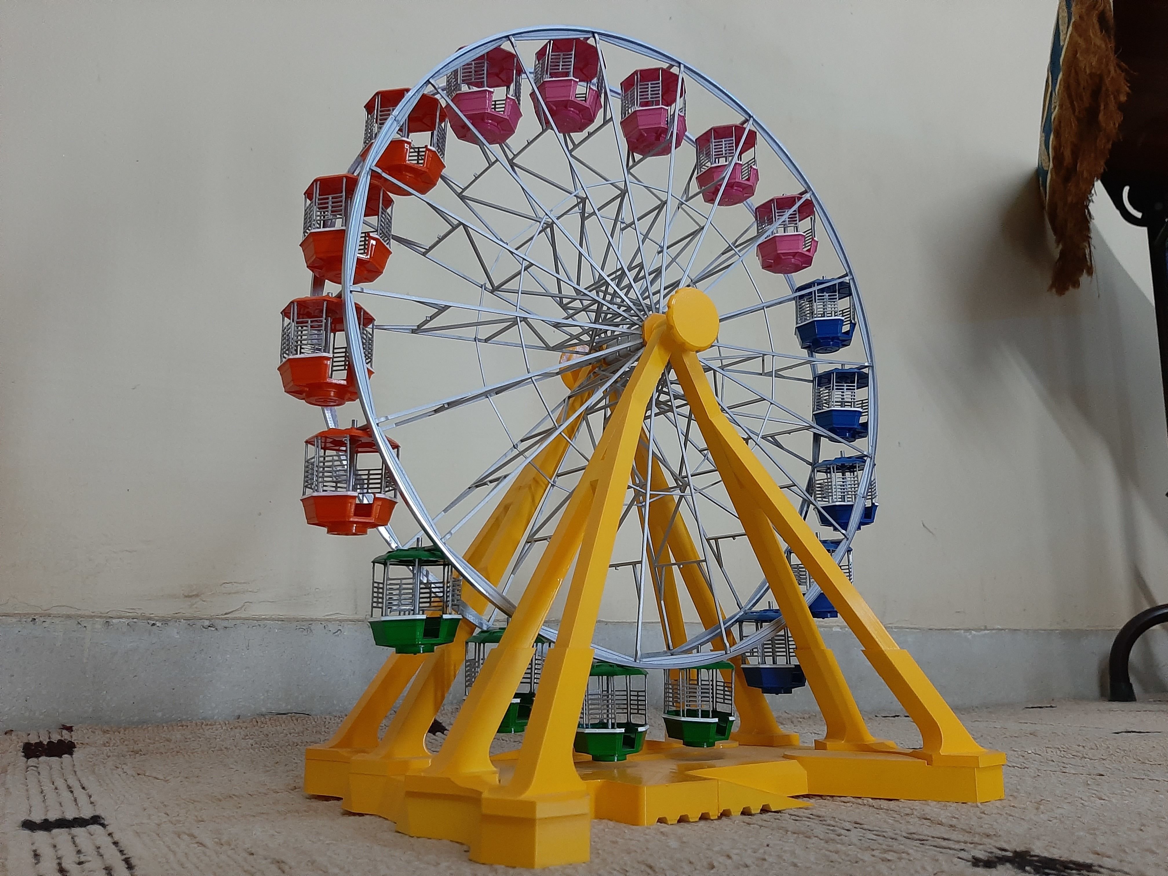 Ferris Wheel For 3D Print 3D print model_3