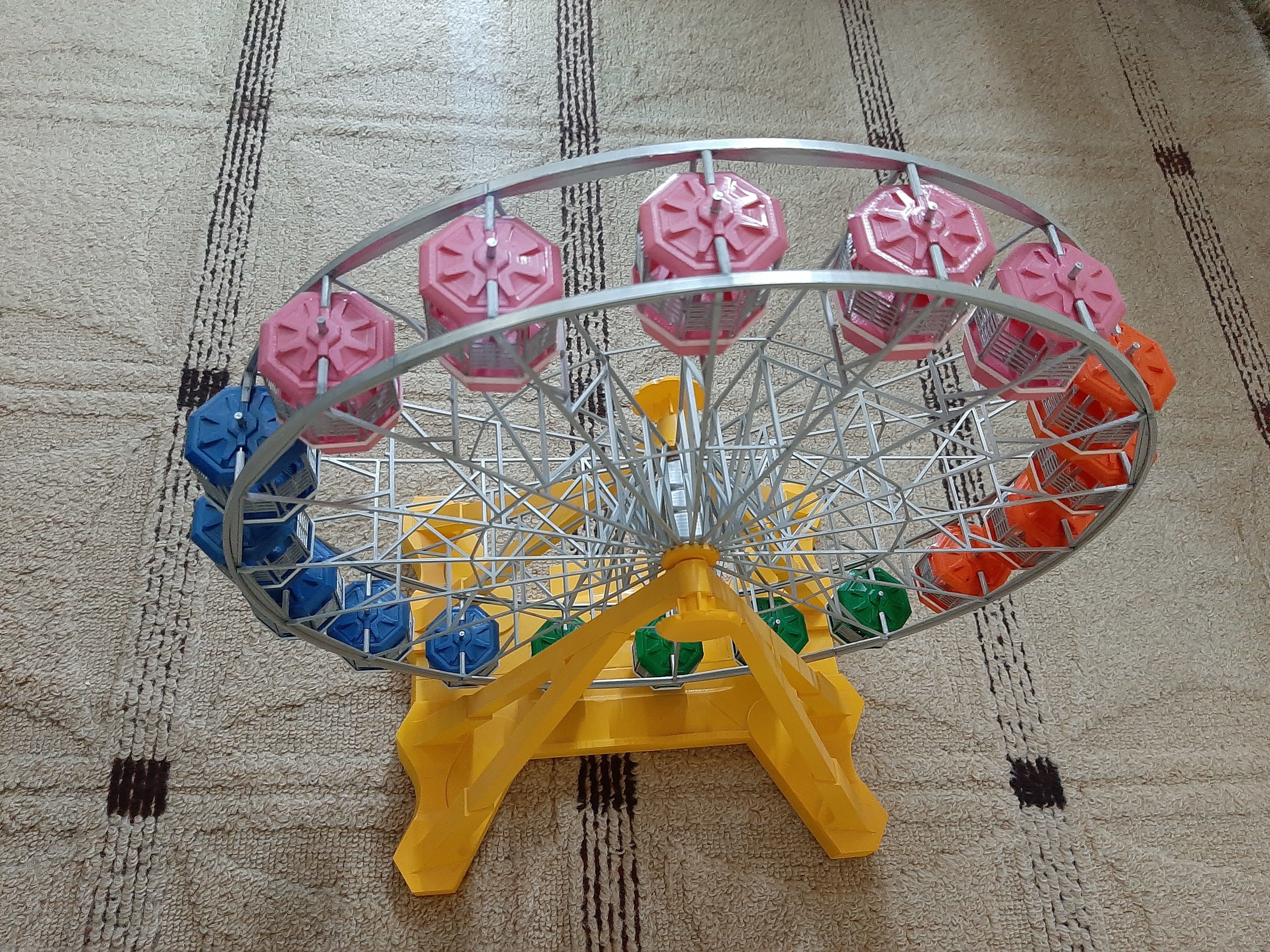 Ferris Wheel For 3D Print 3D print model_4